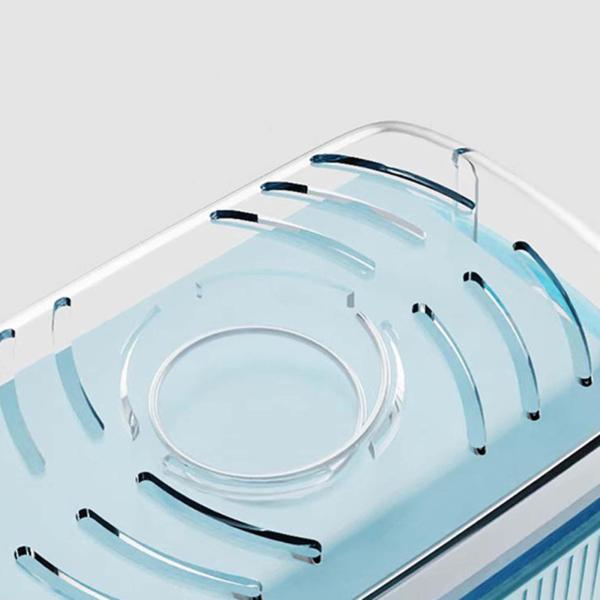 手洗いバブル収納ボックス トラベルソープボックスコンテナ ランドリートラベル用 ブルー 72041535STKショップ 通販