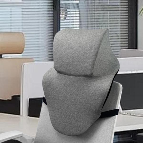 オフィスチェア用ネックサポート枕 大人用 ヘッドレストクッション 