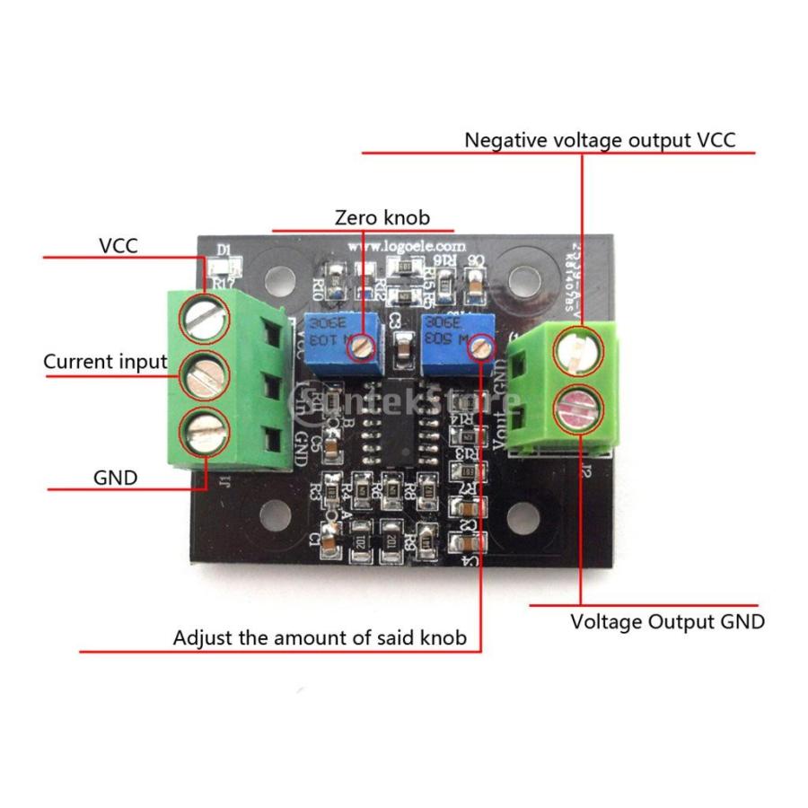 電流 - 電圧変換器 分離トランスミッタ信号変換器 4-20mA-0-5V/0-10V/0