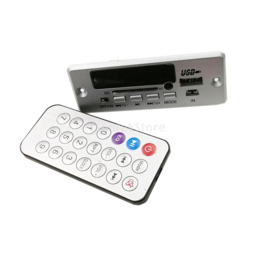 デジタル デコーダ MP3 WMA オーディオデコーダ 車用 U TF FM