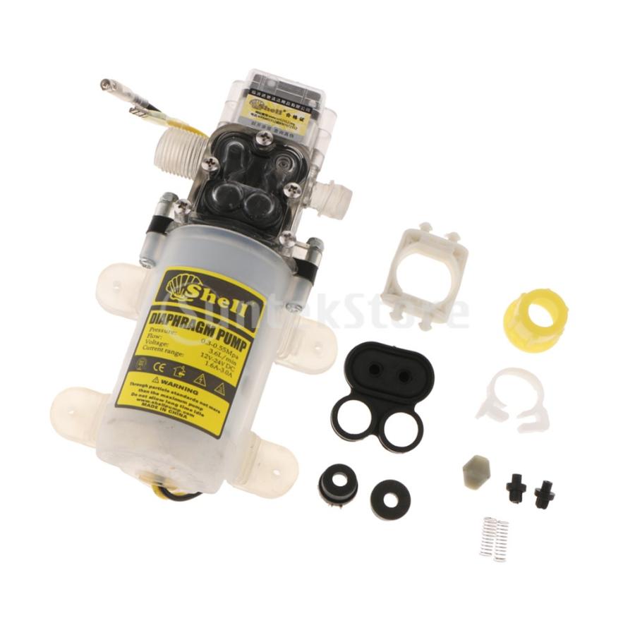 60w 電動ウォーターポンプ 自己プライミング ダイアフラムポンプ Dc12v Stkショップ 通販 Yahoo ショッピング