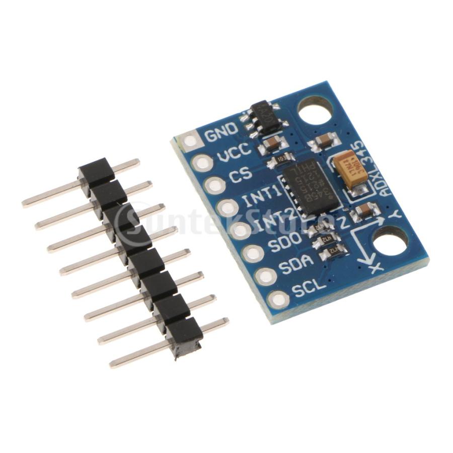 Gy 291 Adxl345 3軸デジタル加速度重力傾斜モジュールavr Arm Mcu Stkショップ 通販 Yahoo ショッピング