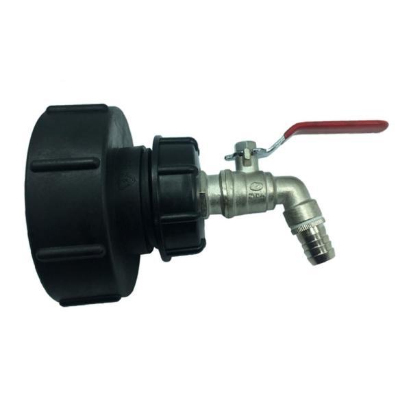 IBCタンクアダプターホース水栓コネクタ45度16mm : STKショップ - 通販