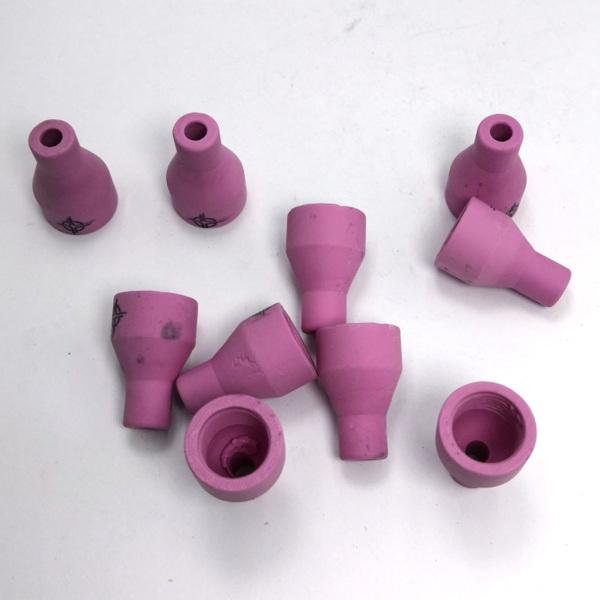 TIG溶接トーチ消耗品コレットボディセラミックノズルピンク5x30|stk-shop|06