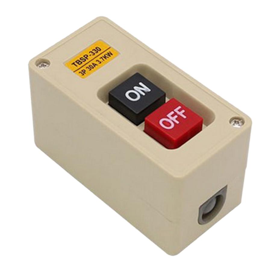 TBSP-330 3相3.7Kw 30A電源プッシュボタンスイッチステーションオン