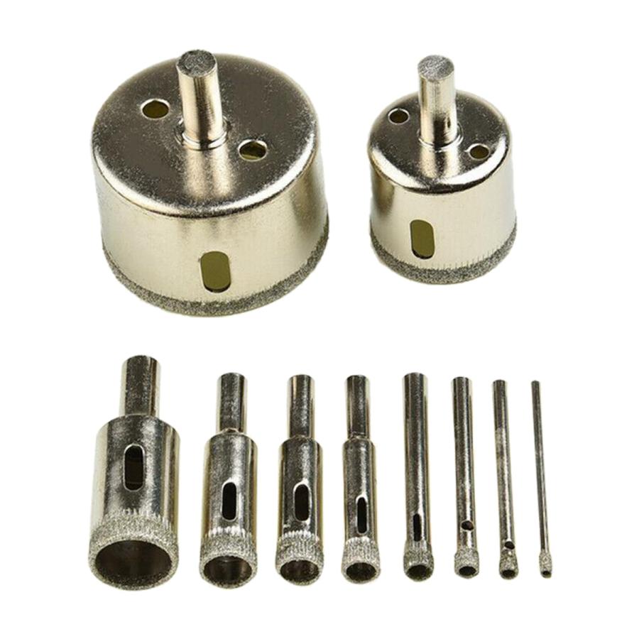 ダイヤモンドドリルビットホールソーセット0 12インチ 0 16インチ 0 インチ 0 24インチ 0 31インチ 0 39インチ 0 47イン 5 好評