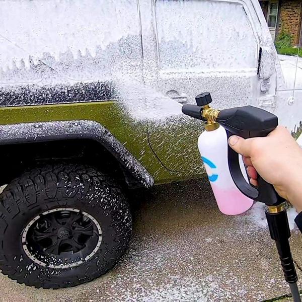 高圧洗浄機 車用 洗車フォームガン 5000psi 車機洗浄 家庭用高圧 強力噴射 洗浄機ガン 噴霧器 車の掃除 ノズルなし Stkショップ 通販 Yahoo ショッピング