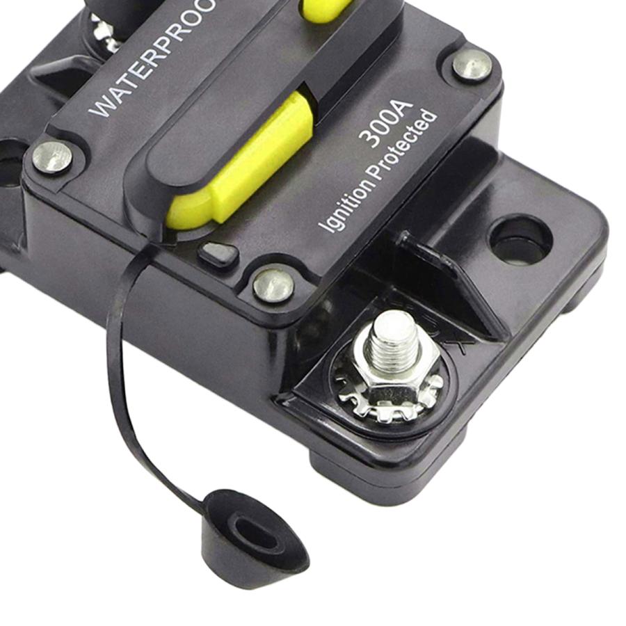 30-300AMPサーキットブレーカーIP67防水12V-48V手動リセットヒューズ300A|stk-shop|04