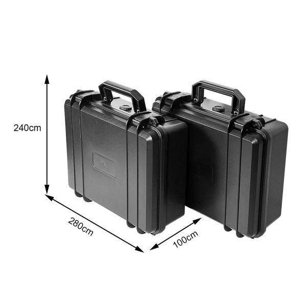 ユニバーサル プロテクト ツールボックス スーツケース ロック可能 耐久性 職場 アウトドア用｜stk-shop｜08
