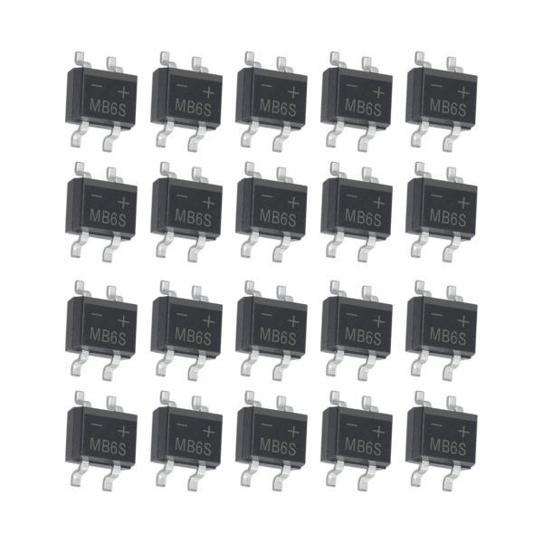 MB6S ダイオード ブリッジ整流器 600V 0.5A SOP-4 家庭用電化製品用 : STKショップ - 通販 - Yahoo!ショッピング
