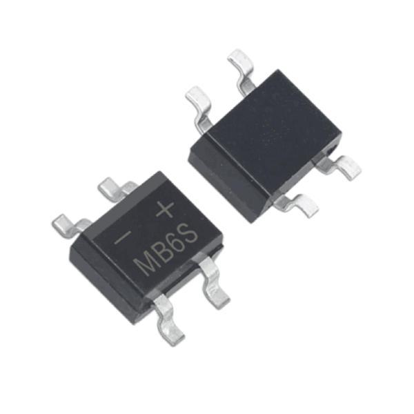 MB6S ダイオード ブリッジ整流器 600V 0.5A SOP-4 家庭用電化製品用 : STKショップ - 通販 - Yahoo!ショッピング