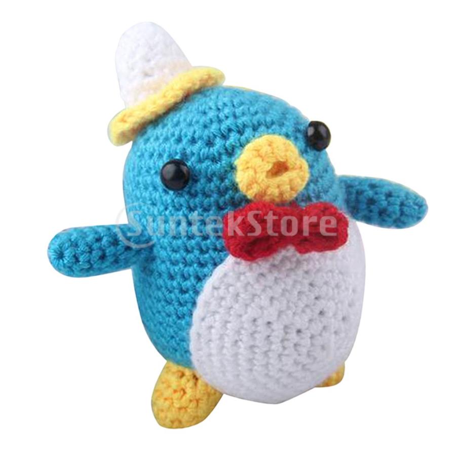 初心者のためのdiyペンギン人形かぎ針編みキット手編み動物ぬいぐるみ Stkショップ 通販 Yahoo ショッピング