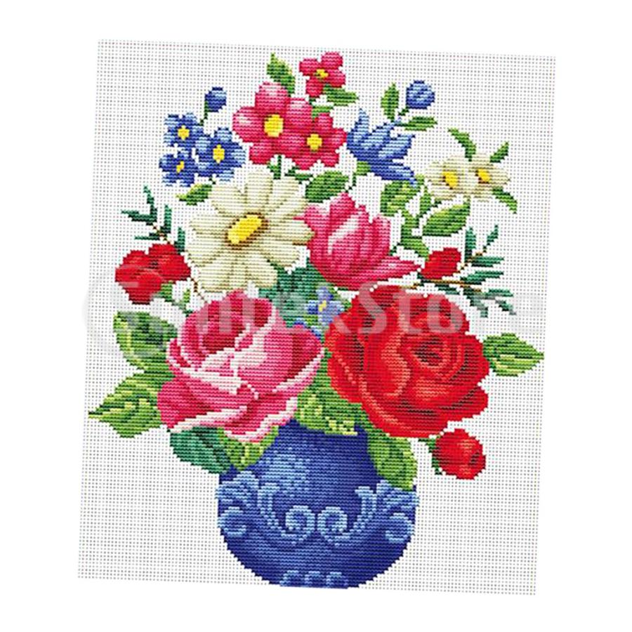 刺繍キット 刺しゅう クロスステッチ ツールキット 花柄 子供 大人 初心者 手作り 工芸品 Stkショップ 通販 Yahoo ショッピング