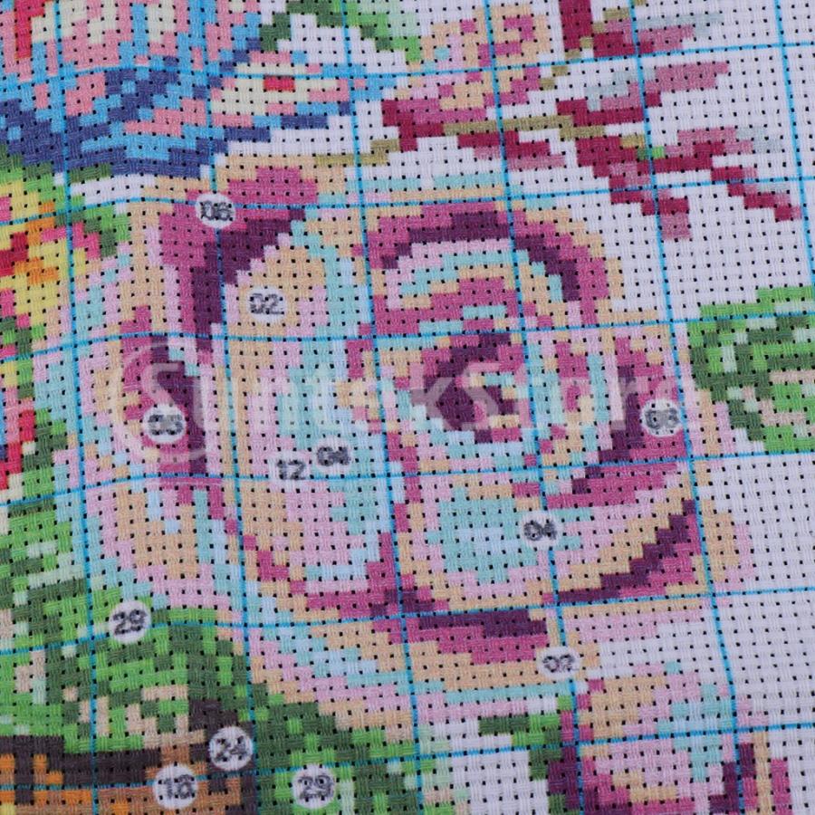 刺繍キット 刺しゅう クロスステッチ ツールキット 花柄 子供 大人