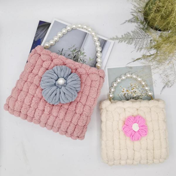 10個のプラスチックメッシュキャンバスバッグシートDIYバッグ