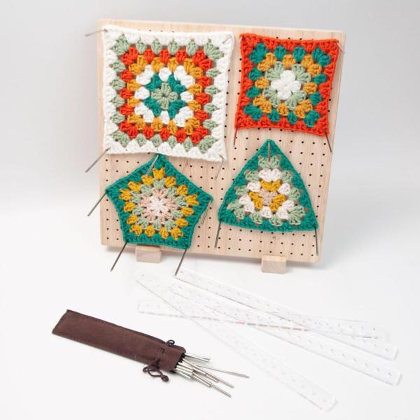 かぎ針編みボード 20本針 木製 無臭 手作り 編み物 丈夫な刺繍 かぎ針編みボード 20本針 木製 無臭 手作り 編み物 丈夫な刺繍