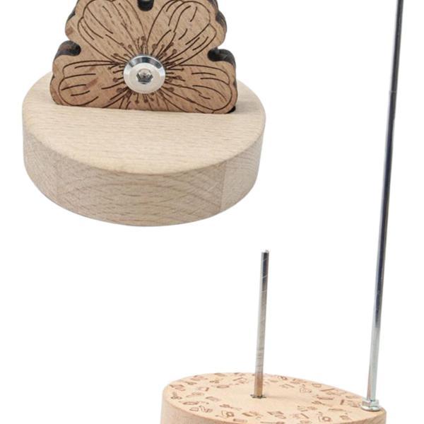 糸スプールホルダー シングルコーンスプールスタンド 糸カッターアクセサリー付き 安定した取り付けが簡単 使いやすい糸ホルダー｜stk-shop｜06