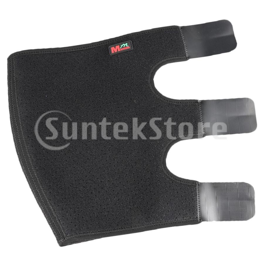 定期入れの ふくらはぎサポーター カーフラップ 筋肉痛 けが予防 テニス ランニングなど各種 スポーツ用 黒