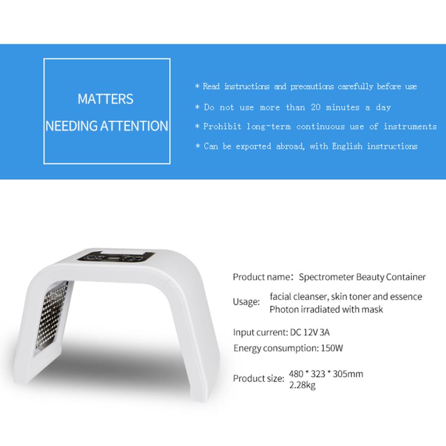 年最新海外 7色pdt Ledライトフォトンセラピーフェイスネックマスク若返り光線力学アンチエイグ顔美容ボディリラクゼーション家庭用サロン 新着商品 Www Shandilyaz Com
