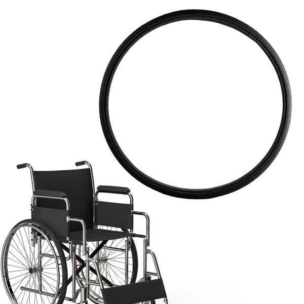 ポリウレタン車椅子ストリートタイヤ交換用弾性22インチブラック|stk-shop|03