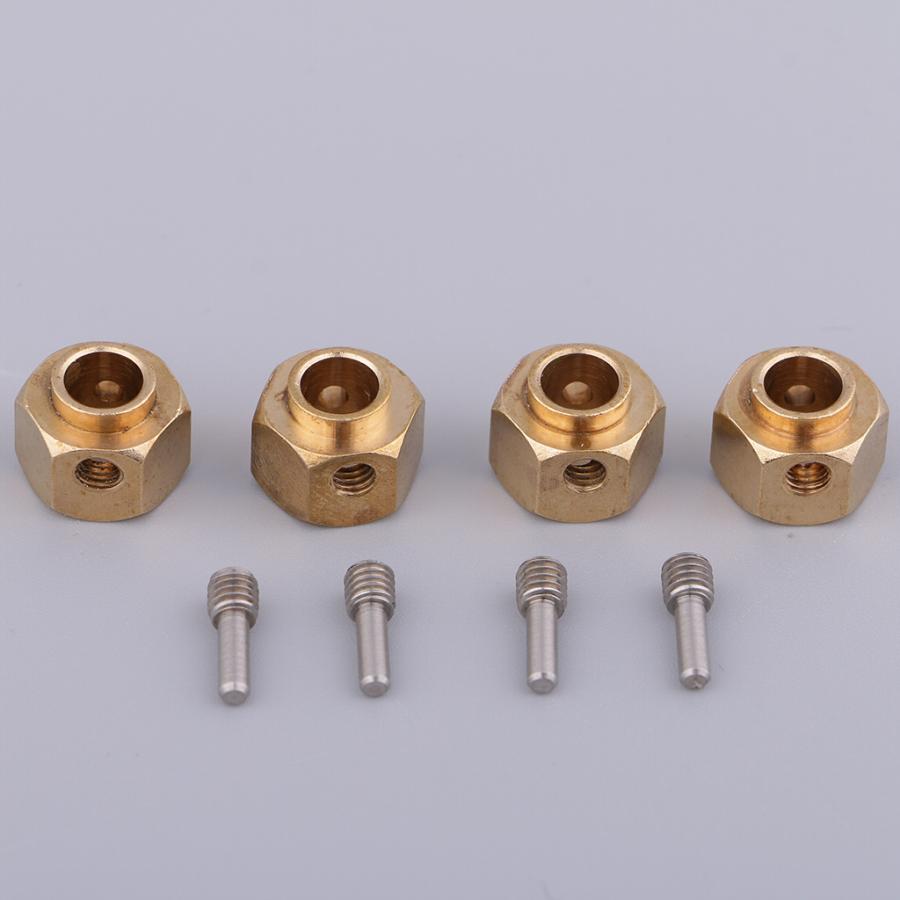 TRX4 RCクローラー8mm用4個六角ホイールハブ六角アダプター : STK