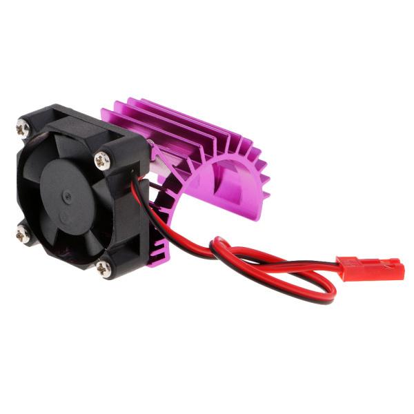 モーターヒートシンク 冷却ファン 5-7.4V 370/380モーターRCカーに適用