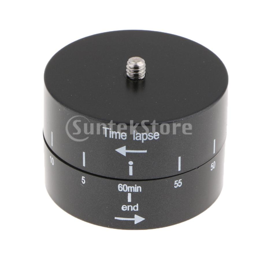 gazechimp パノラマ撮影 回転雲台 360度 60分 タイムラプス DSLRカメラ