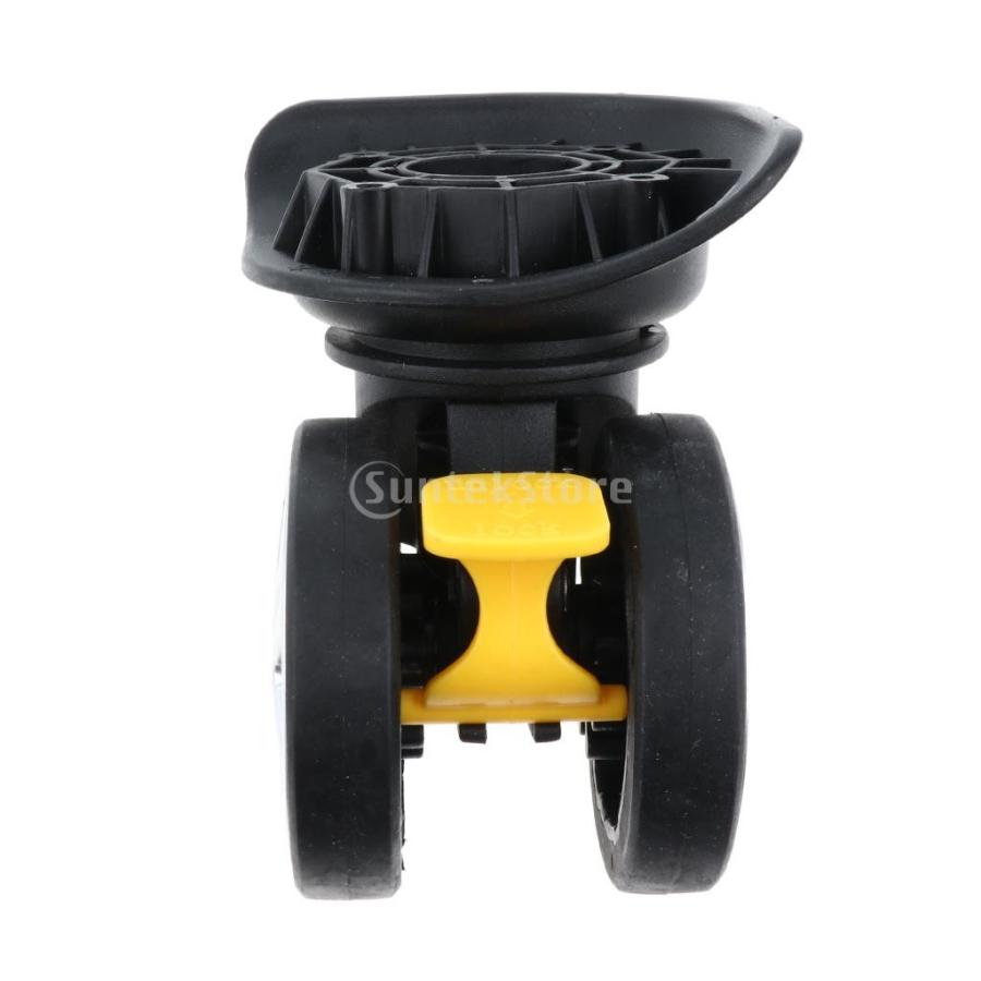 交換キャスター ブレーキ ホイール スーツケース 荷物 車輪部品 静音 外径60mm |  | 03