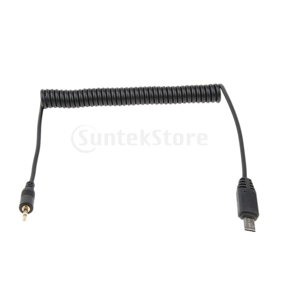 シャッターリリースケーブル 2.5mm ソニーAlpha A7 A7II A7III A7R A7RII A7RIIなどに適合