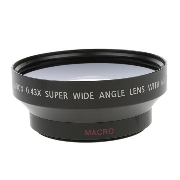 62mm 0.45X 広角＆マクロレンズ コンバージョンレンズ ソニー/キャノン