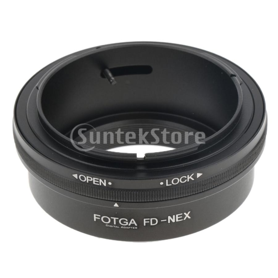 FLAMEER レンズアダプタ Canon FDレンズ to  NEX EマウントNEX-3 NEX-5カメラ本体 FD-NEXアダプター｜stk-shop｜02