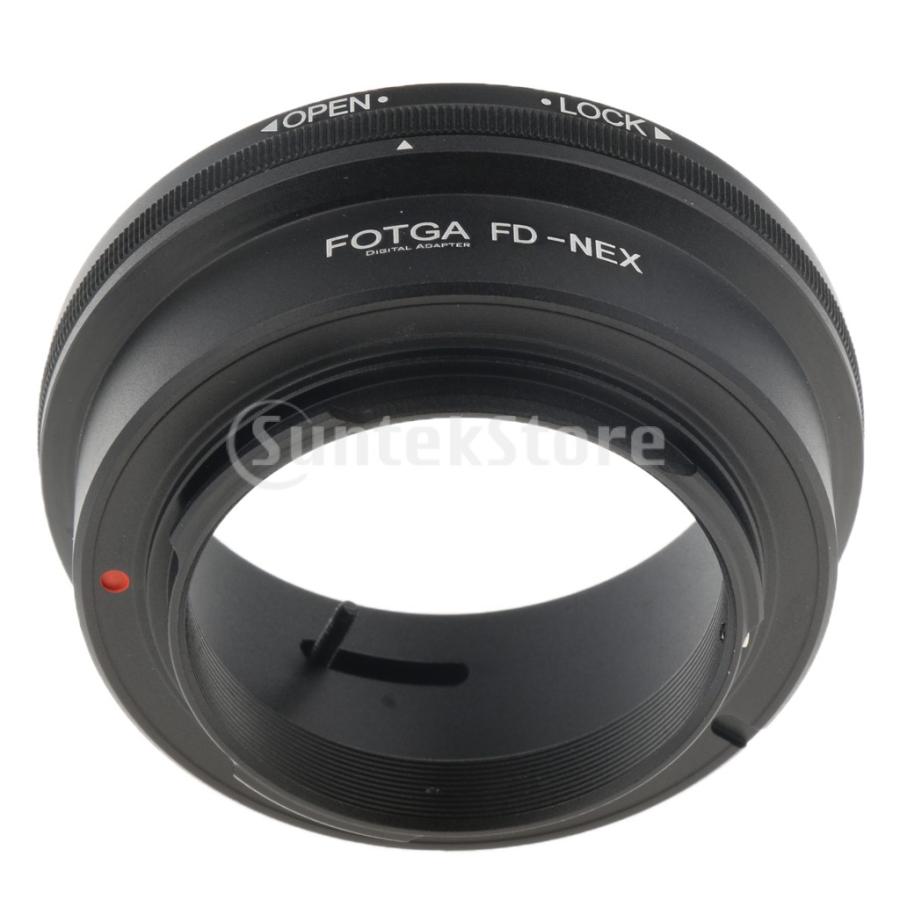 FLAMEER レンズアダプタ Canon FDレンズ to  NEX EマウントNEX-3 NEX-5カメラ本体 FD-NEXアダプター｜stk-shop｜05