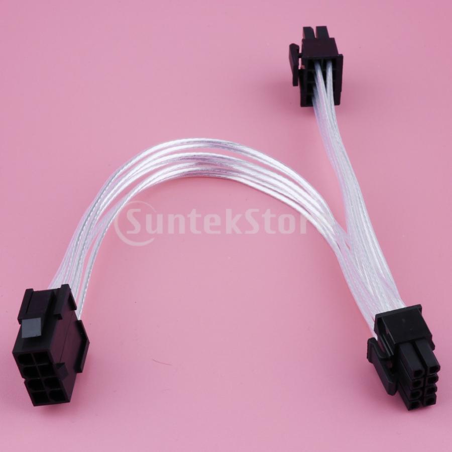 cm Pcie 8ピン デュアル8ピン 6 2 Pci Express電源延長ケーブル Stkショップ 通販 Yahoo ショッピング