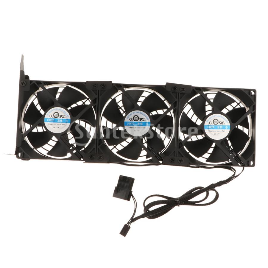 ユニバーサルgpuトリプルファンパートナーvga Pci Expressグラフィックカード冷却9cm Stkショップ 通販 Yahoo ショッピング