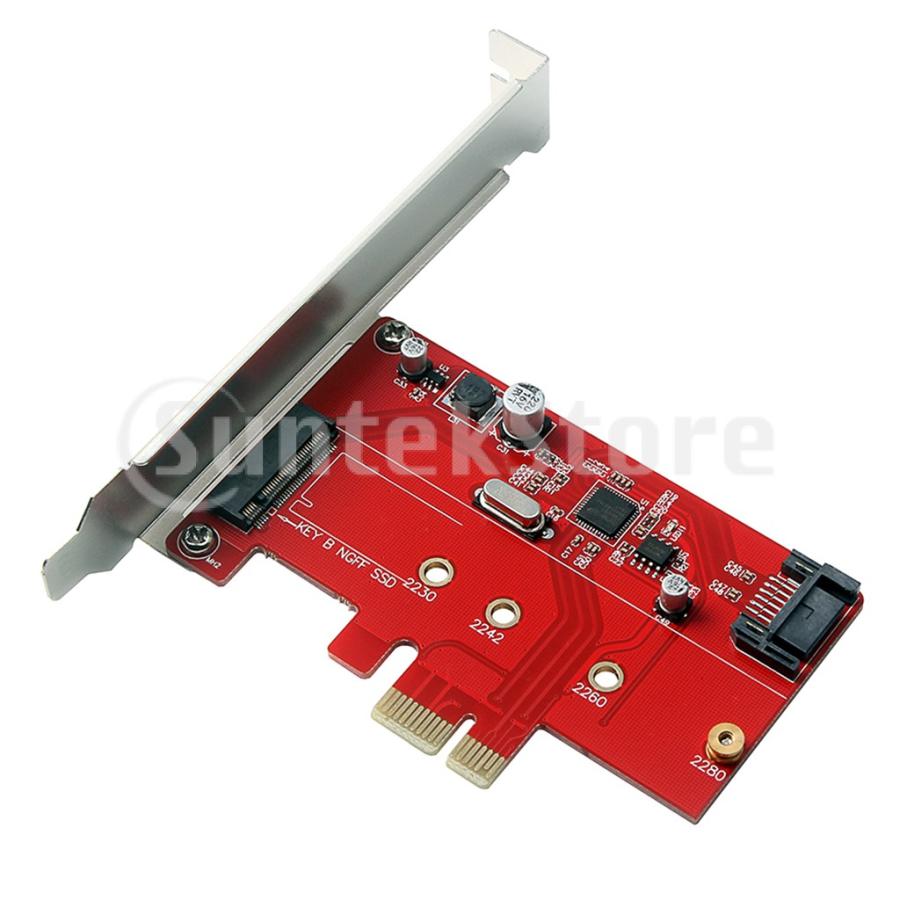 M 2 Ngff Pcie拡張アダプタ M 2 Bキー D Sata 3 0 To Pci E 変換アダプタカード 大容量 77016110 Stkショップ 通販 Yahoo ショッピング
