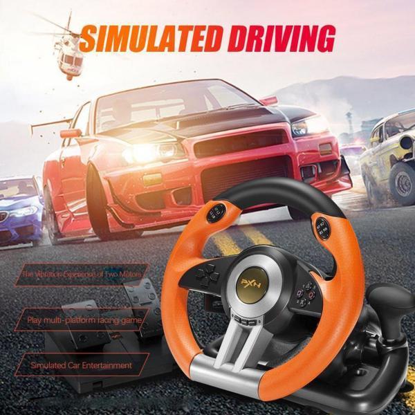 PXN-V3IIゲームステアリングホイールペダルセットUSB振動デュアルモーターオレンジ :77021037:STKショップ - 通販 - Yahoo!ショッピング PXN-V3IIゲームステアリングホイールペダルセットUSB振動デュアルモーターオレンジ :77021037:STKショップ - 通販 - Yahoo!ショッピング