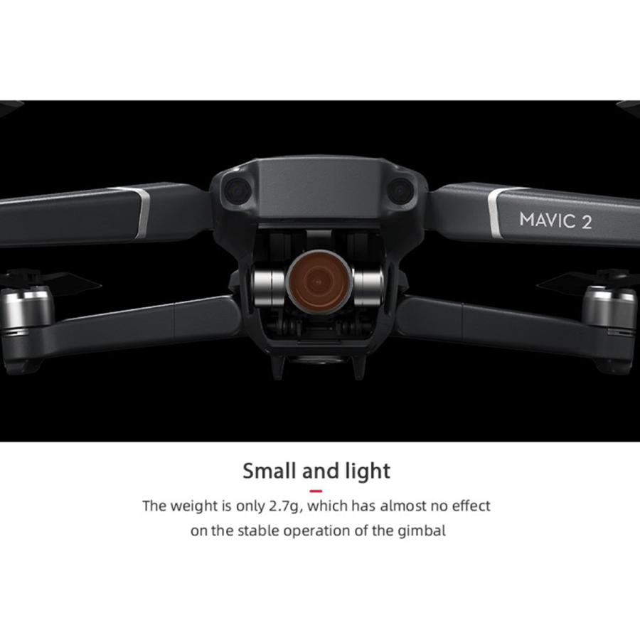 DJI Mavic2ズーム調整可能ND16-PL用の高品質カメラレンズフィルター