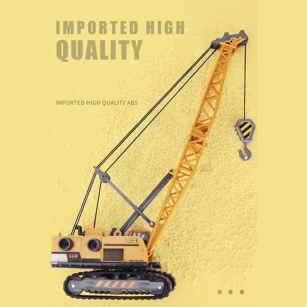 建設用トラック掘削機1:55スケールモデルおもちゃのタワークレーン
