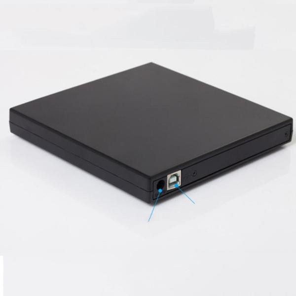 USB2.0外付けDVDドライブレコーダーCDバーナーDVD-RWノートパソコン用