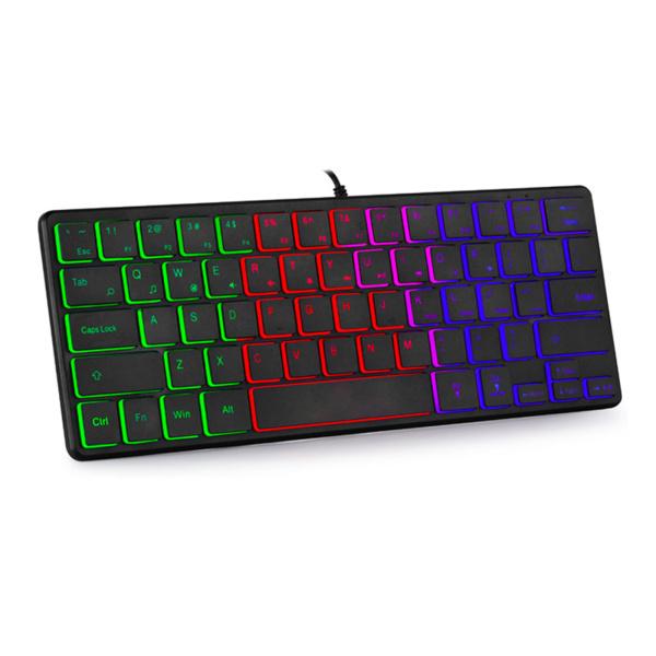 64キーゲーミングキーボード60％レイアウトミニワイヤード軽量