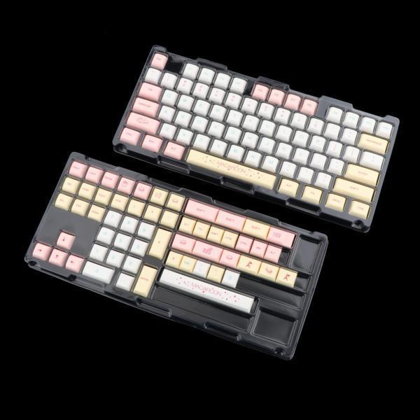 131キーPBTキーキャップコンピューターラップトップデスクトップ