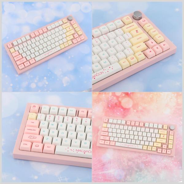 131キーPBTキーキャップコンピューターラップトップデスクトップ用