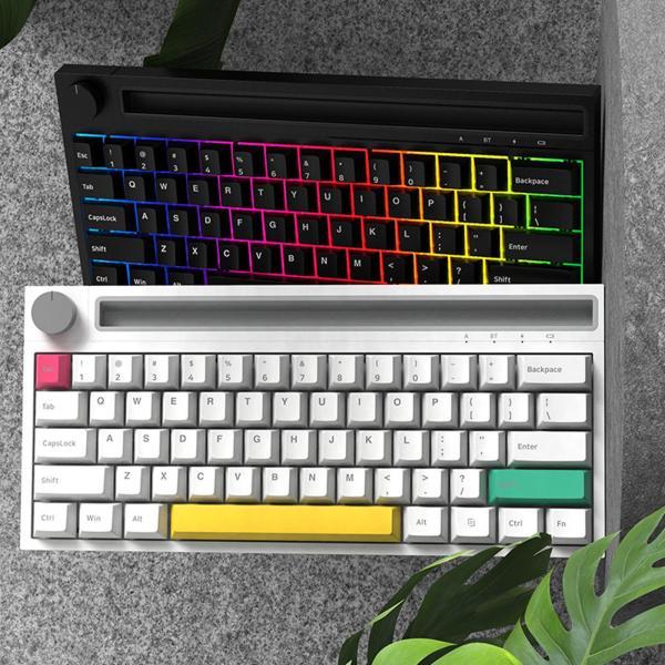 コンパクトな60％メカニカルキーボード62キーBluetoothワイヤード