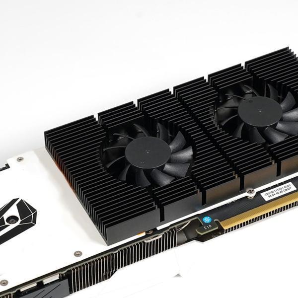 RTX 309030803070シリーズカード用の2個ファンラジエーターを備えたGPU