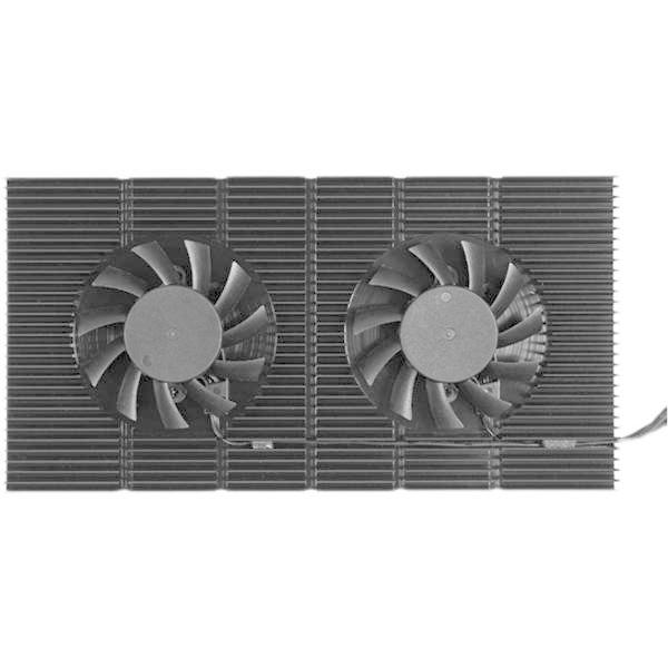 RTX 309030803070シリーズカード用の2個ファンラジエーターを備えたGPU