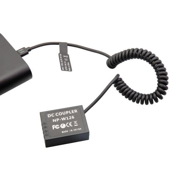 富士フイルムカメラXT2XT3XA3XA5用のデコードされたNp-W126ダミー