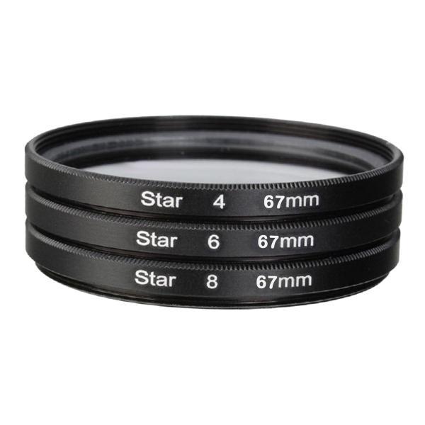 バッグ付き3個カメラレンズフィルター46867mm : STKショップ - 通販