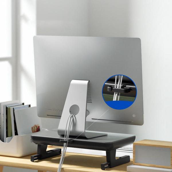 コンピューターモニタースタンドライザー 高さ調節可能 モニタースタンド 高さ調節可能 コンピューター ノートパソコン