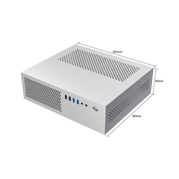 コンピュータケース金属壁掛け配置デスクトップ mATX24x24