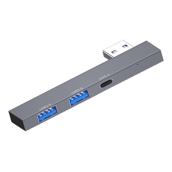 USB 3.0 ハブ コンパクト 3 ポート PC フラッシュドライブ キーボード用ポータブル USB アダプター USB3.0 USB2.0 タイプ｜stk-shop｜02